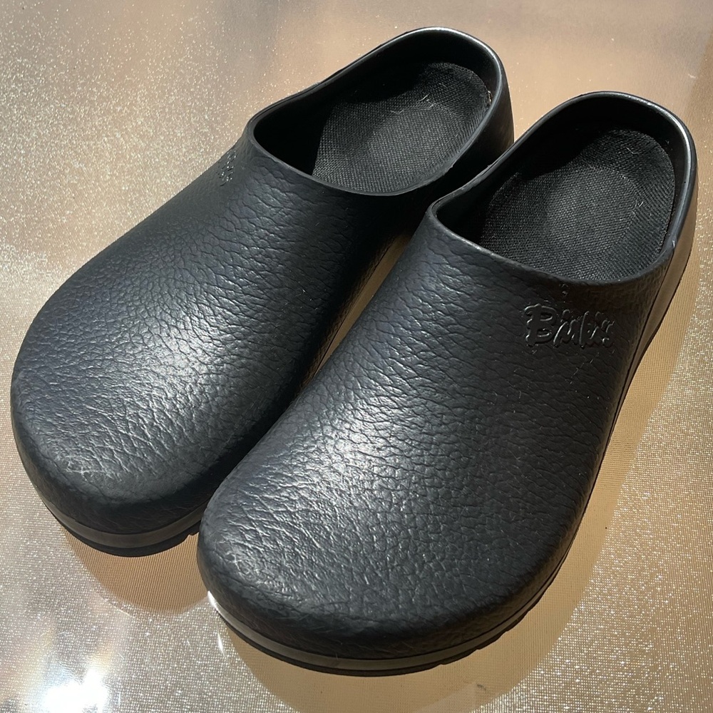 Birkenstock Profi Birki Black Clogs. In Excellent Condition. Men’s 11.